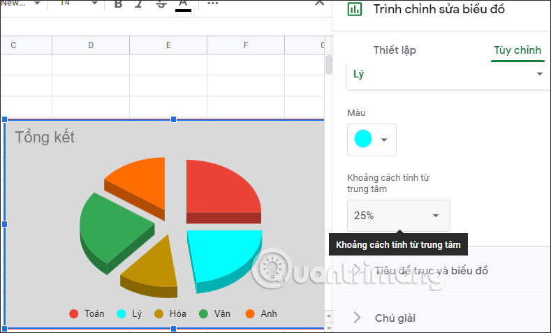 Cách tạo biểu đồ hình tròn Google Sheets - Ảnh minh hoạ 7