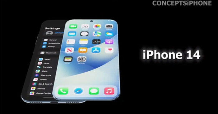 iPhone 14 màn hình trượt 