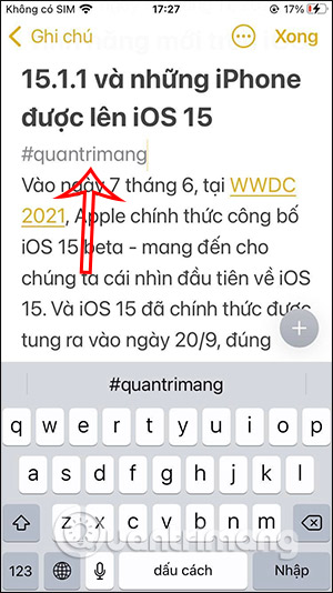Thẻ tag iPhone