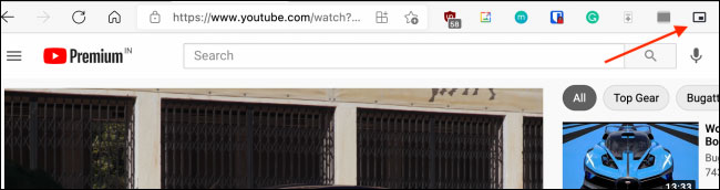 Biểu tượng Picture-in-Picture