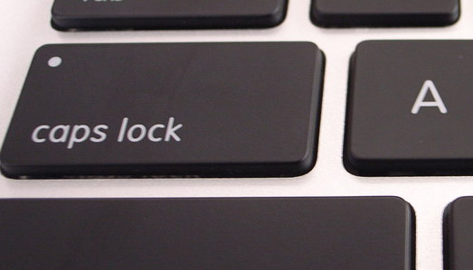 caps lock windows 11 error