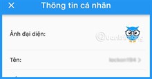 Cách cập nhật thông tin cá nhân trên Dicamon