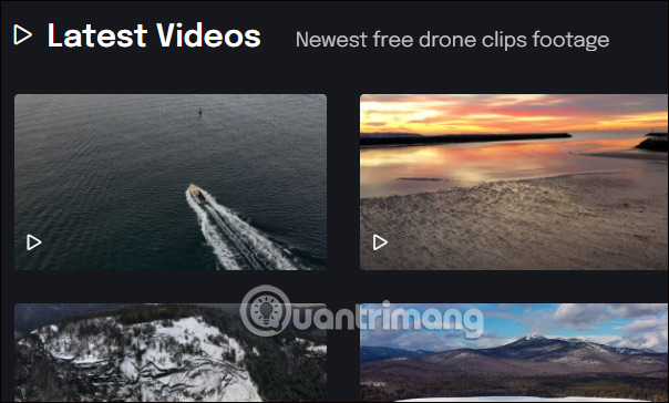 Mục video mới nhất trên Drone Stock