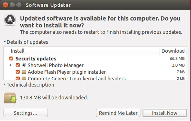 Các bản cài đặt và cập nhật Ubuntu được quản lý thông qua kho lưu trữ