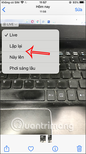 Danh sách hiệu ứng cho Live Photo trên iPhone