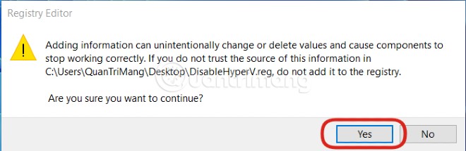 How to disable Hyper-V on Windows 10, disable Hyper-V