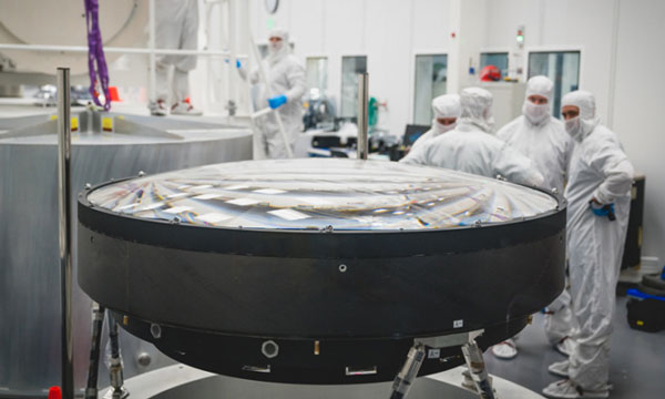 Ống kính quang học của LSST.