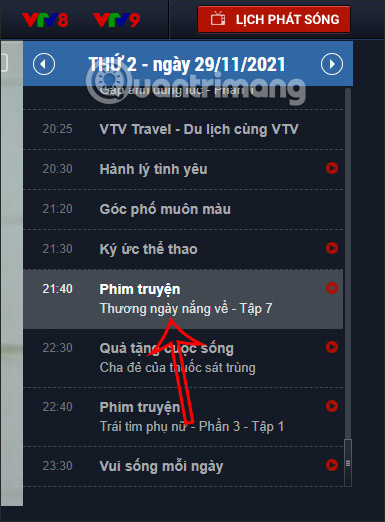 Thương ngày nắng về trên VTV.vn