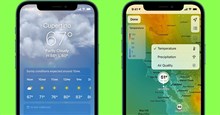 Cách kiểm tra lượng mưa ngay trên iPhone
