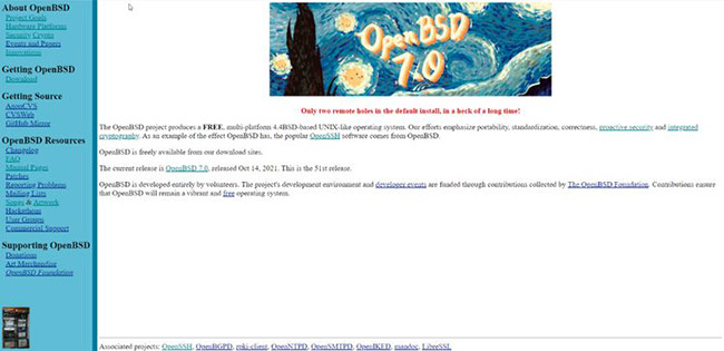 OpenBSD 7.0