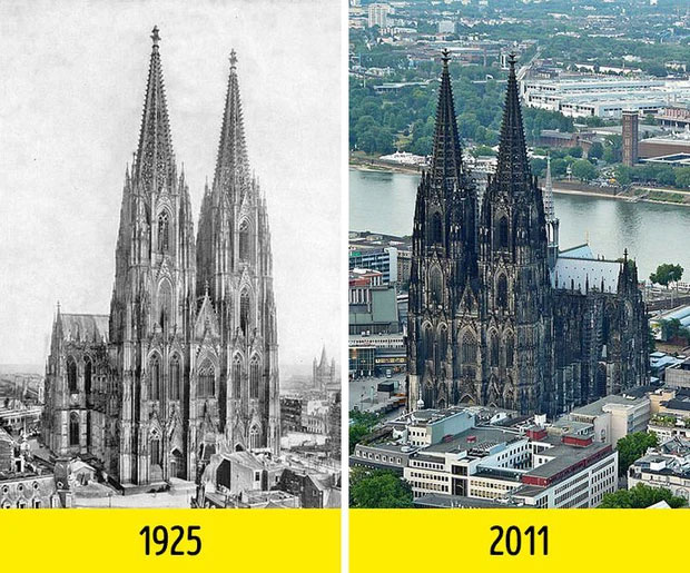 Nhà thờ Cologne (Đức) sau 86 năm.