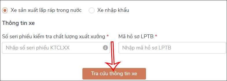 Xe sản xuất, lắp ráp trong nước