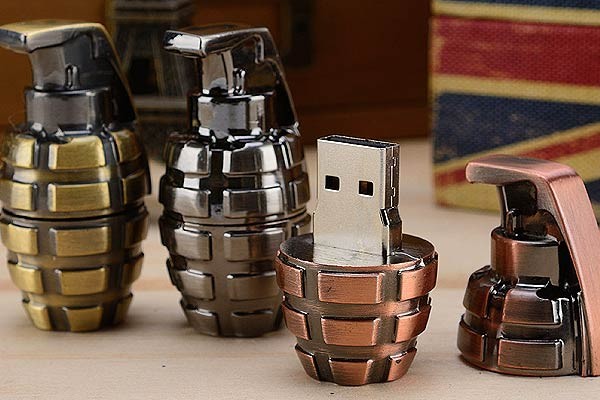 Ảnh minh họa không phải thiết kế thật của USB tự nổ