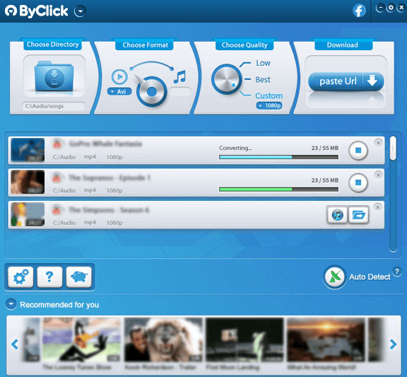 By Click Downloader