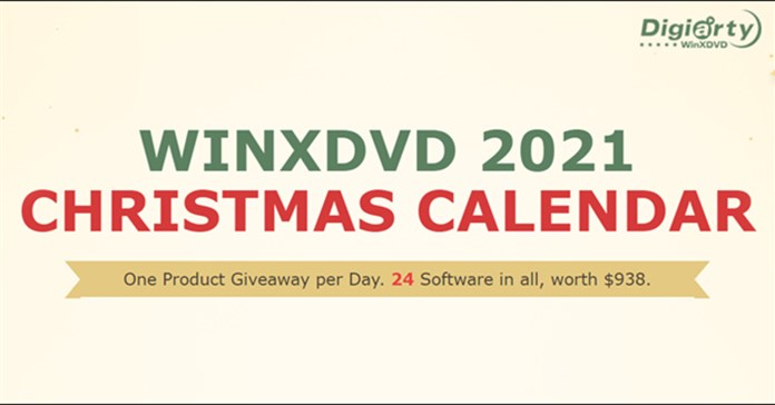 WinX DVD tặng 24 phần mềm miễn phí đón Giáng sinh: WinX MediaTrans, Fotor...
