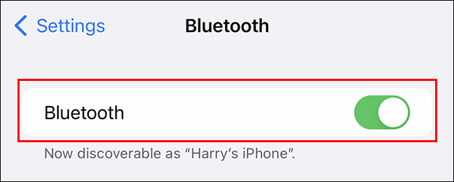 Tắt Bluetooth
