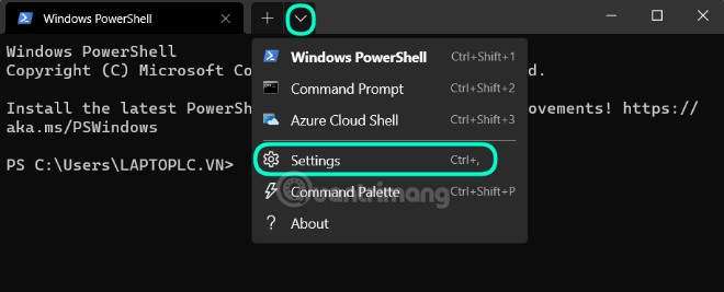 Cách cài Windows Terminal luôn mở với Command Prompt trên Windows 11