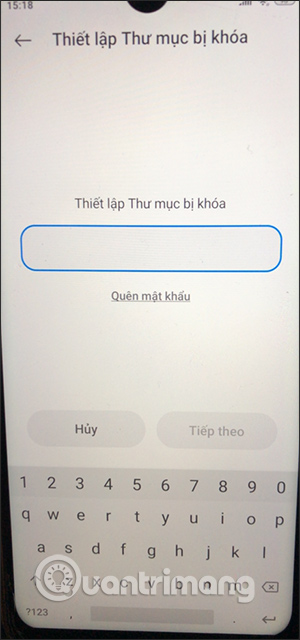 Đặt mật khẩu thư mục bị khóa Google Photos