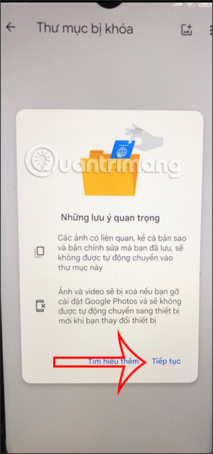Lưu ý khi di chuyển