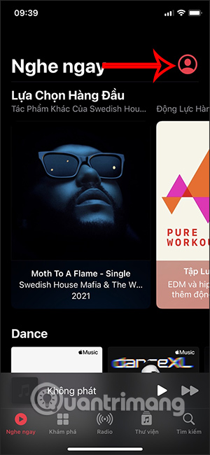 Truy cập Apple Music