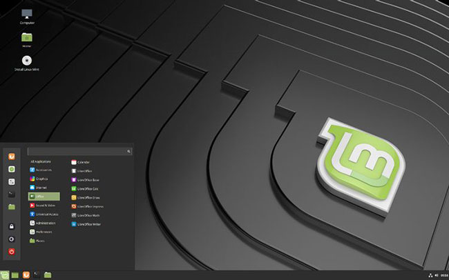 Linux Mint desktop interface