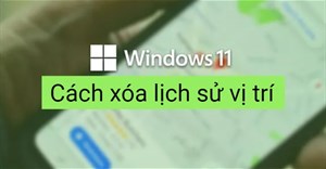 Cách xóa lịch sử vị trí trên Windows 11