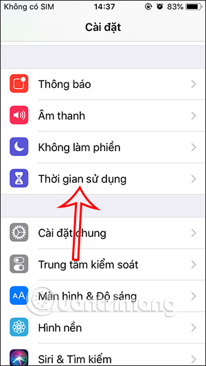 Thiết lập thời gian trên iPhone