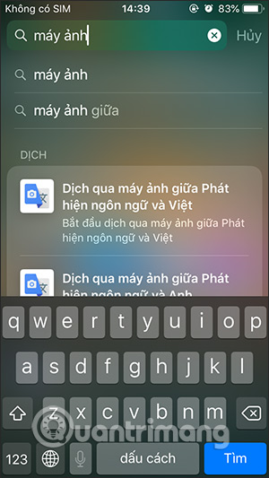 Ẩn máy ảnh iPhone