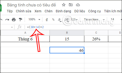 Add and subtract in Google Sheets