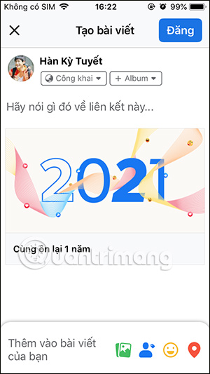 Cách nhìn lại một năm 2021 bằng Year Together Facebook - Ảnh minh hoạ 6