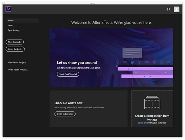 After Effects được coi là tiêu chuẩn trong lĩnh vực chỉnh sửa video