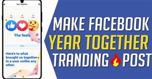 Cách nhìn lại một năm 2021 bằng Year Together Facebook