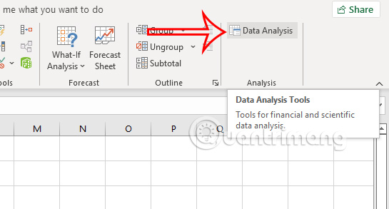 Data Analysis Excel