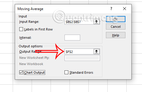 Cách tính trung bình động trong Excel - Ảnh minh hoạ 8