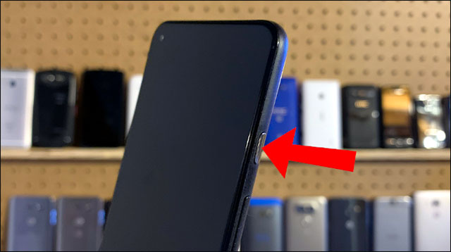 Nhấn đúp vào nút nguồn