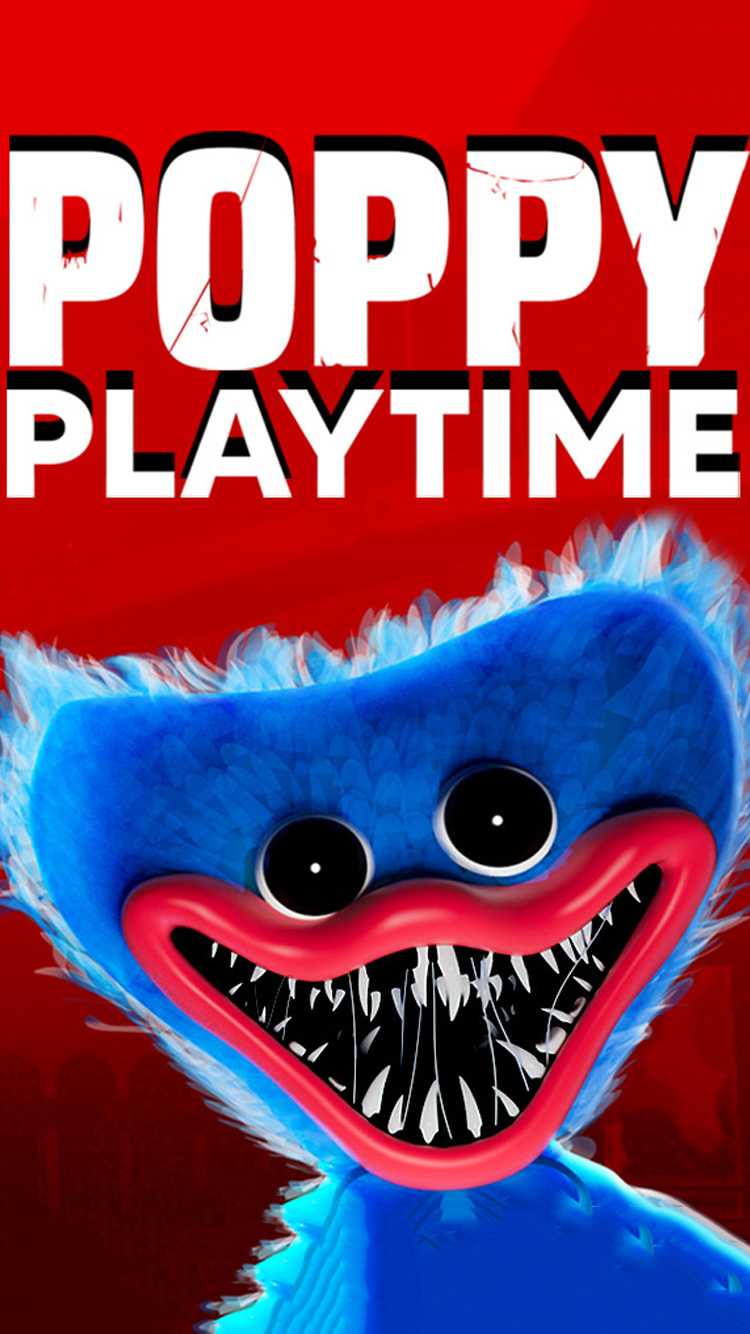 Hình nền Poppy Playtime hình nền Huggy Wuggy cho điện thoại