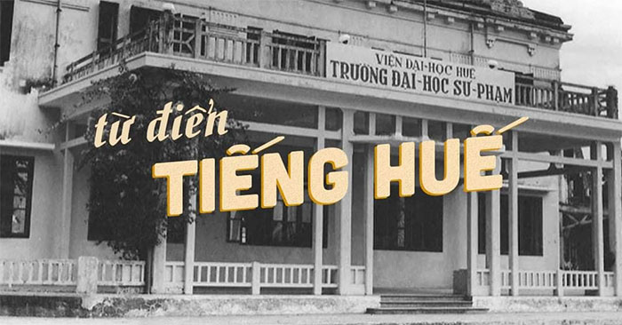 Từ điển tiếng Huế