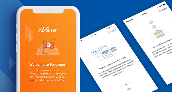 Ứng dụng di động Payoneer