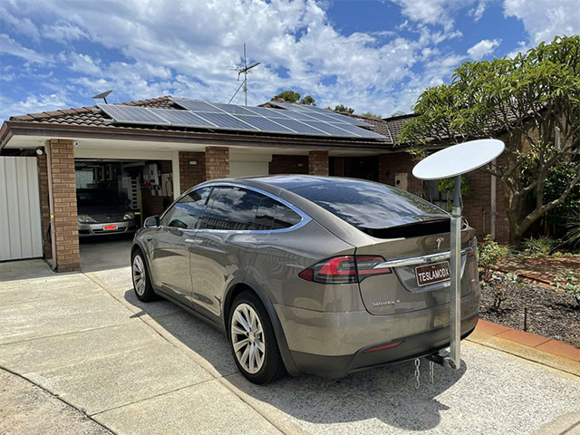 Chiếc xe trong thử nghiệm