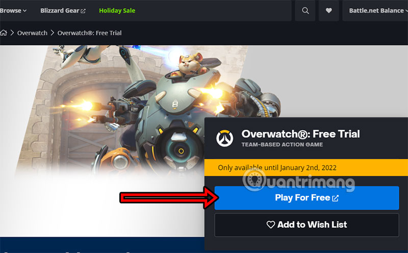 chơi overwatch free