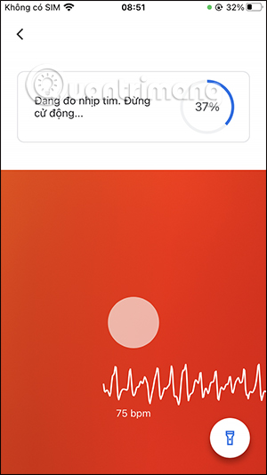  Nhịp tim đo bằng Google Fit
