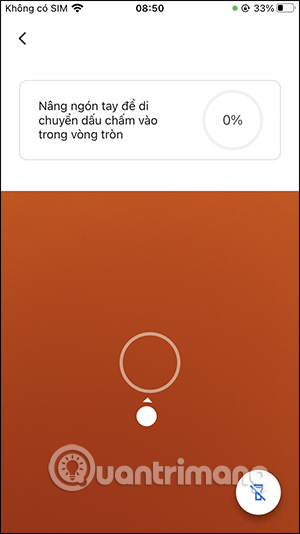 Hướng dẫn đặt cảm biến vân tay