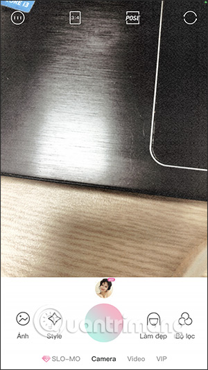 Giao diện ứng dụng Ulike