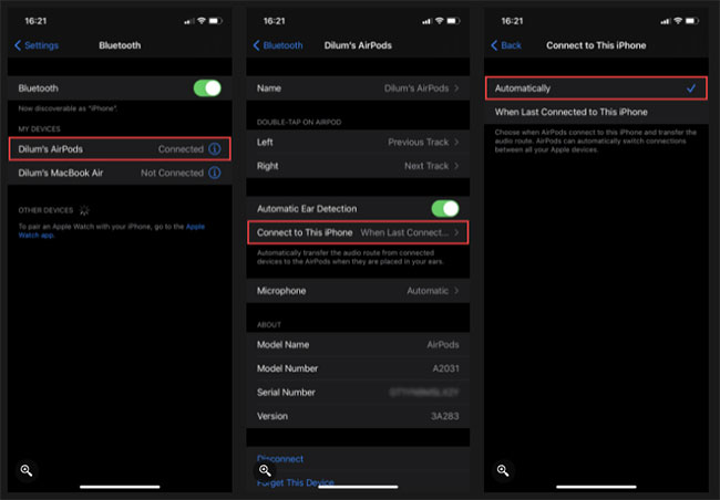 Bật tính năng chuyển đổi âm thanh tự động trên iPhone và iPad