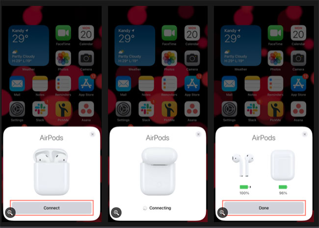 Reset AirPods