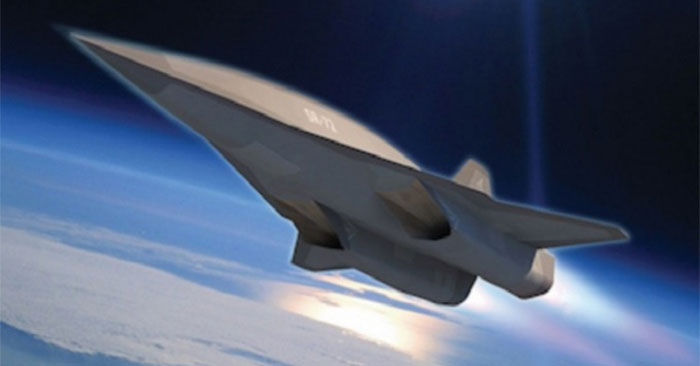 Thiết kế của máy bay SR-72. Ảnh: Lockheed Martin.