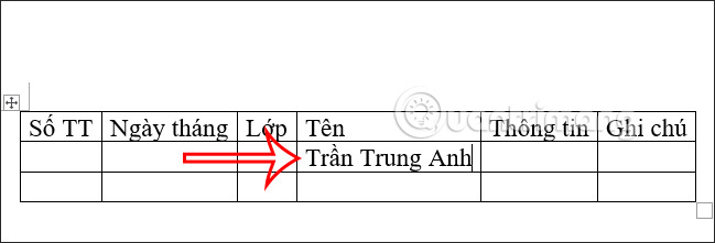 Cách tự động chỉnh kích thước bảng Word - Ảnh minh hoạ 3