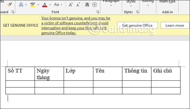 Cách tạo thư mục mới trong Microsoft Outlook