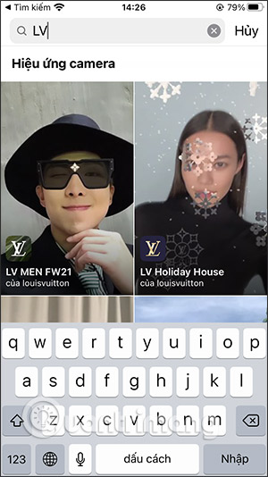 Cách quay video filter LV trên Instagram - Ảnh minh hoạ 4