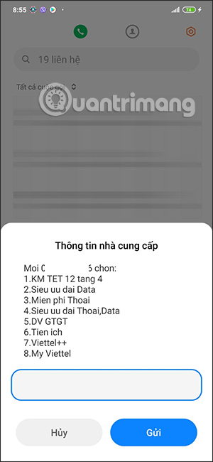 Khuyến mãi Viettel